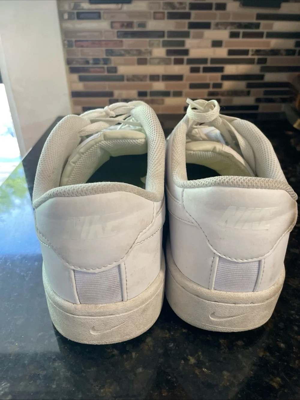 Nike Court Royale Triple White Men’s Size 13 Good Condition No Box